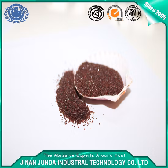China Fabricante 20*40 Malha Jateamento Garnet Areia